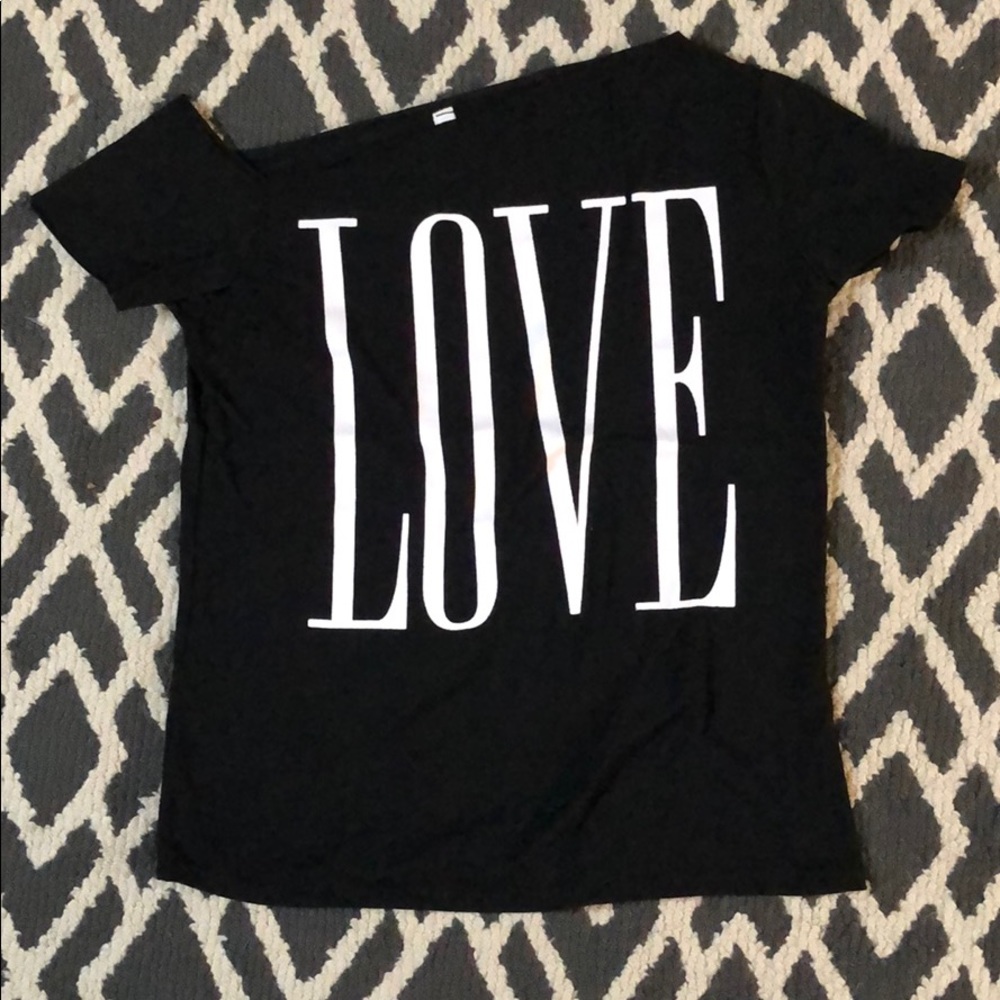 Love off-one-shoulder
